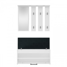 PARMA closet 100x35x180 cm, white