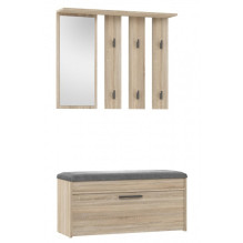 PARMA closet 100x35x180 cm, oak sonoma