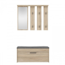 PARMA closet 100x35x180 cm, oak sonoma