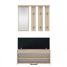 PARMA closet 100x35x180 cm, oak sonoma