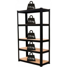 Topeshop REGAŁ P9040 garden tool storage rack Freestanding Galvanized steel, MDF