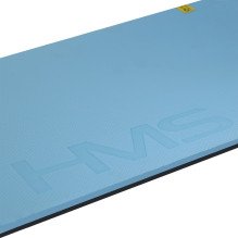Klubo kūno rengybos kilimėlis su skylutėmis mėlynas HMS Premium MFK02