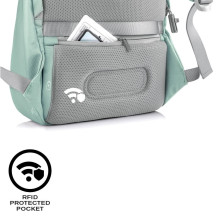 XD DESIGN ANTI-THEFT BACKPACK BOBBY SOFT GREEN (MINT) P / N: P705.797