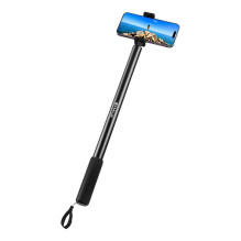 Metal selfie stick 2 m PULUZ for Insta360 One RS/ X2/ X3 (black)