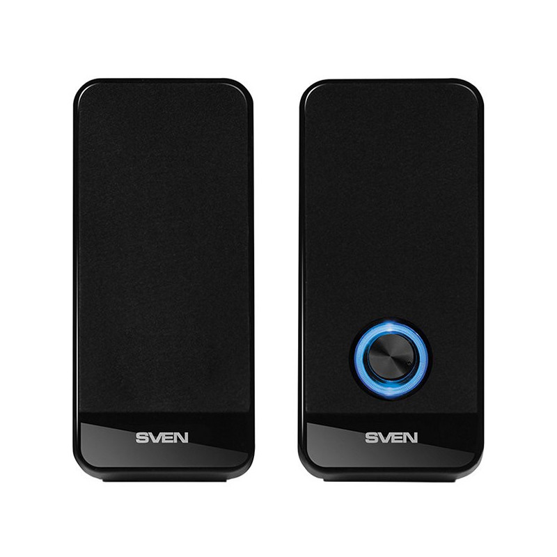 SVEN 320 USB-powered (2x3W) Front power button and the volume control Power LED