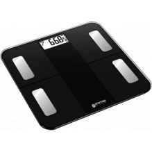 Oromed GOLD-SCALE BLUETOOTH BLACK Electronic personal scale Square