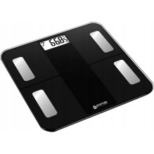 Oromed GOLD-SCALE BLUETOOTH BLACK Electronic personal scale Square