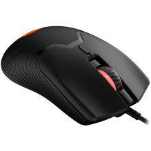CANYON Carver GM-116, 6keys Gaming wired mouse, A603EP sensor, DPI up to 3600, rubber coating on panel, Huano 1million s