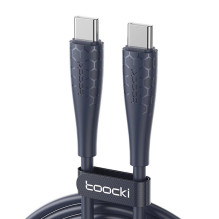 Laidas USB-C į USB-C Toocki TXCTT3-LB03, 1m, FC 240W (mėlynas)