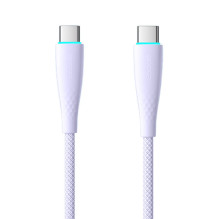 Cable USB-C to USB-C Toocki TXCTT1- BMH01-P, 1m, PD, FC 100W (purple)