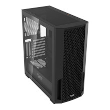 Kompiuterio dėklas Darkflash DF2100 + 4 ARGB ventiliatoriai (juodi)