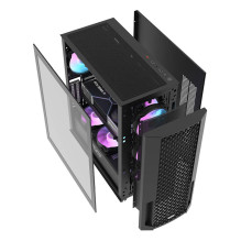 Computer case Darkflash DF2100 + 4 ARGB fans (black)