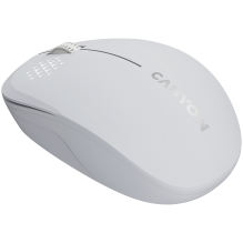 CANYON MW-04, Bluetooth belaidė optinė pelė su 3 mygtukais, DPI 1200, su 1vnt AA canyon turbo šarminė baterija, balta, 1