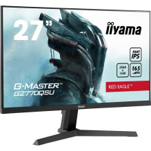 iiyama G-MASTER G2770QSU-B1 kompiuterio monitorius 68,6 cm (27&quot;) 2560 x 1440 pikselių platus Quad HD LCD juodas