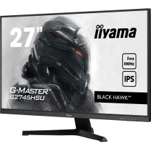 iiyama G-MASTER kompiuterio monitorius 68,6 cm (27&quot;) 1920 x 1080 pikselių Full HD LED juodas
