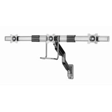 Gembird MA-WA3-01 Adjustable wall 3-display mounting arm, 17&quot;-27&quot;, up to 6 kg