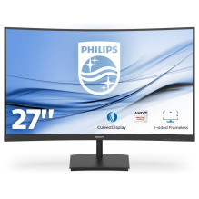 Philips E Line 271E1SCA / 00 LED ekranas 68,6 cm (27 colių) 1920 x 1080 pikselių Full HD LCD juodas