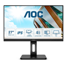 AOC 27P2Q LED ekranas 68,6 cm (27 colių) 1920 x 1080 pikselių Full HD juodas