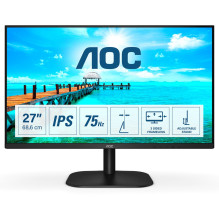 AOC 27B2H computer monitor 68.6 cm (27&quot;) 1920 x 1080 pixels Full HD LED Black