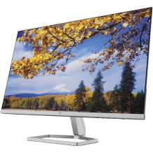 HP M27f 68,6 cm (27 colių) 1920 x 1080 pikselių Full HD LCD juodas, sidabrinis