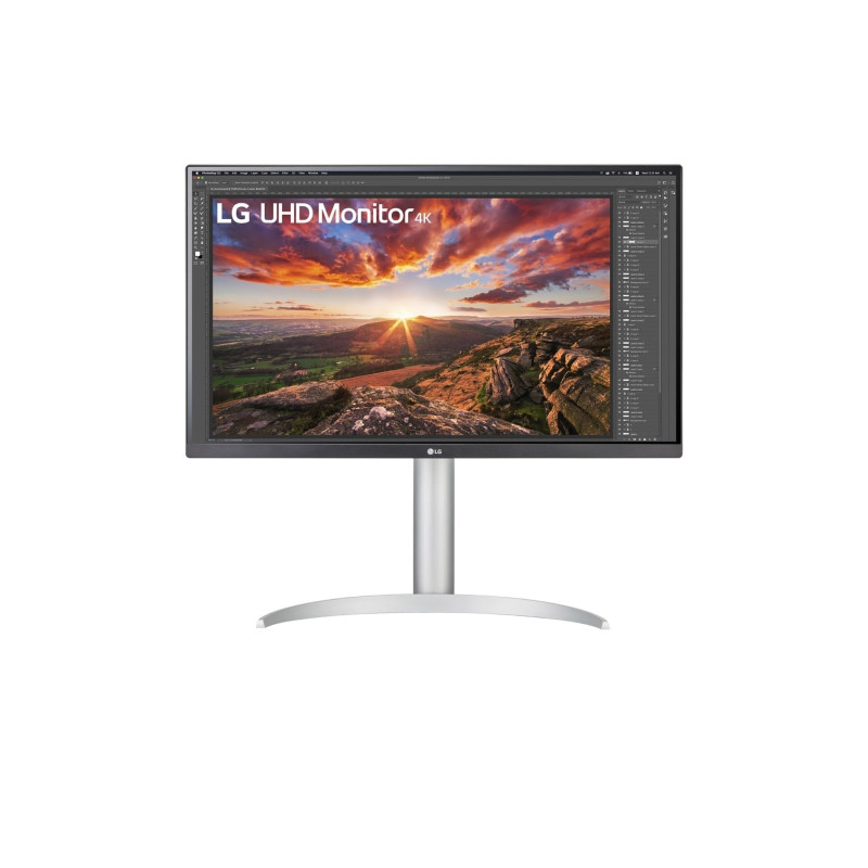 LG 27UP85NP-W computer monitor 68.6 cm (27&quot;) 3840 x 2160 pixels 4K Ultra HD LED Silver