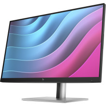 HP E-Series E24 G5 kompiuterio monitorius 60,5 cm (23,8 colio) 1920 x 1080 pikselių Full HD LED sidabrinis, juodas
