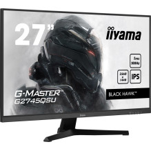 iiyama G-MASTER G2745QSU-B1 kompiuterio monitorius 68,6 cm (27&quot;) 2560 x 1440 pikselių Dvigubas WQHD LED juodas