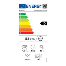 34cm gylio skalbyklė Electrolux EW6SM404W