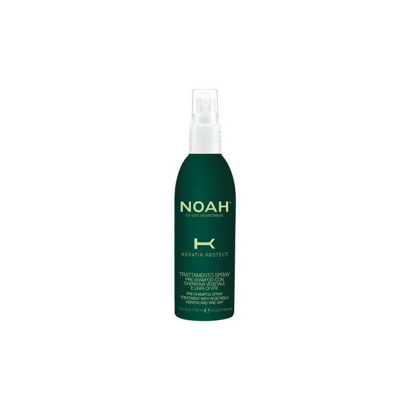 Keratin Protect Pre-Shampoo Spray Atkuriamasis plaukų purškiklis su augaliniu keratinu, 100ml