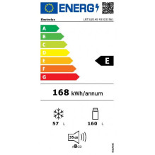 145 cm įmontuojamas šaldytuvas Electrolux LNT3LE14S