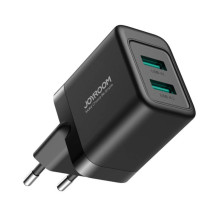 Įkroviklis Joyroom JR-TCN01, 2.4A (EU) 2 USB (juodas)