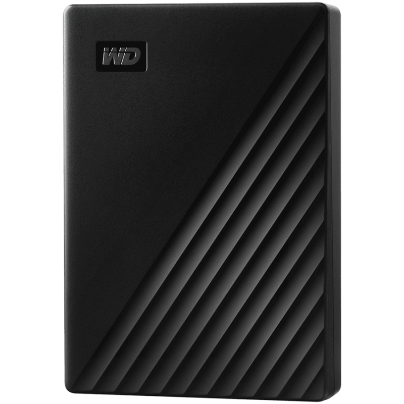 HDD Išorinis WD My Passport (4TB, USB 3.2) Juodas