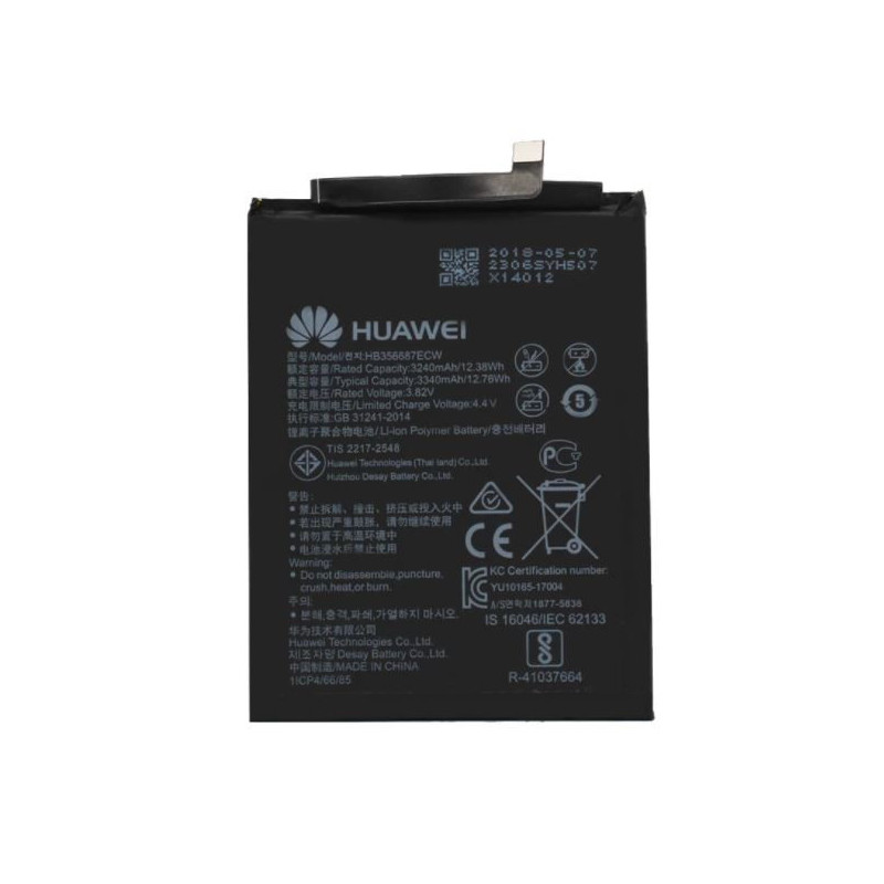 Akumuliatorius originalus Huawei Mate 10 Lite / Nova 2 Plus / P30 Lite 3340mAh Honor 7X HB356687ECW (service pack)