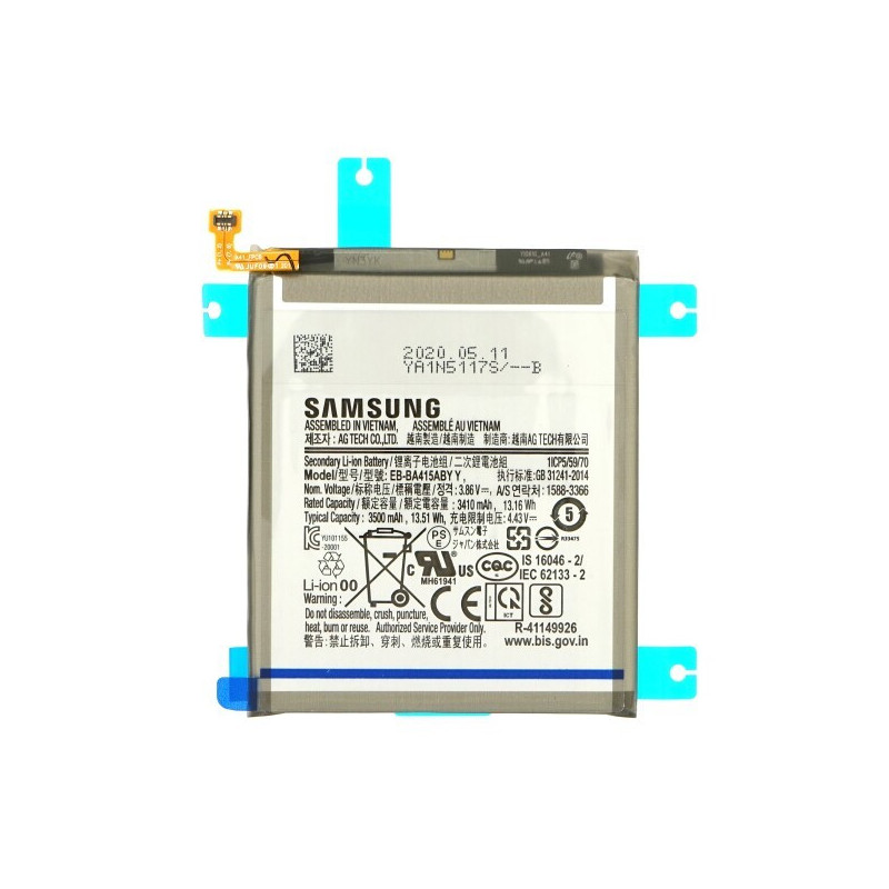 Battery original Samsung A415 A41 2020 3410mAh EB-BA415ABY (service pack)