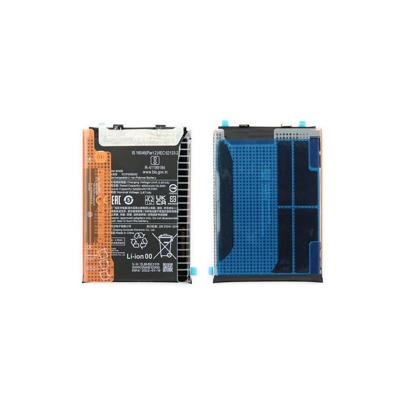 Akumuliatorius originalus Xiaomi Redmi Note 11 Pro 5G / Poco X4 Pro 5G 5000mAh BN5E (service pack)