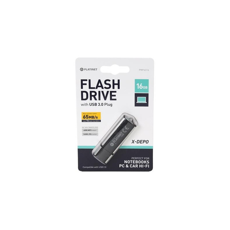 Memory usb drive Platinet 16GB USB 3.2
