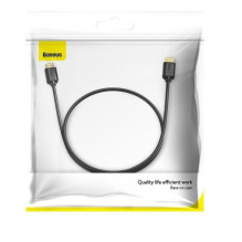 Baseus HDMI cable (CAKGQ-A01) (18 Gbps 4K 60 Hz) 1M black
