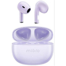 Belaidė laisvų rankų įranga Mibro Earbuds 4 (Bluetooth v5.3) violetinė