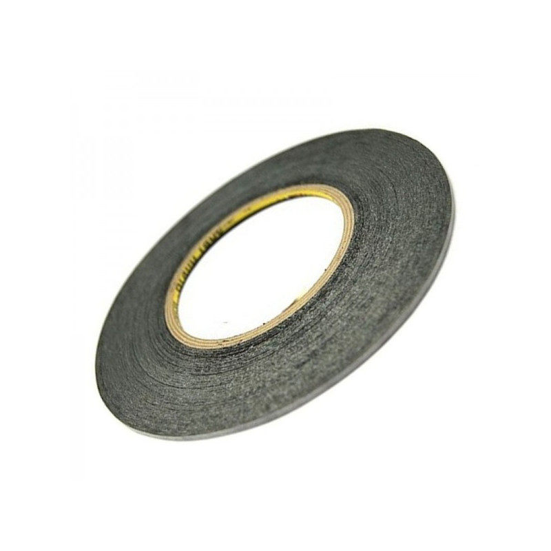 Double side adhesive tape for touchscreens 5mm black