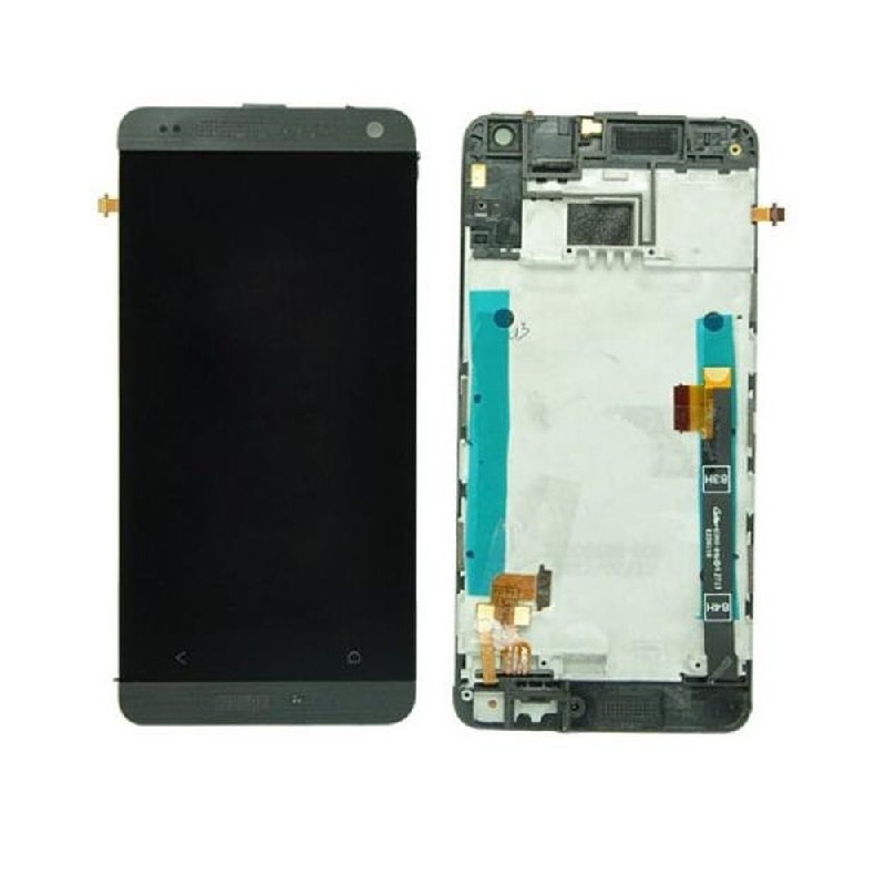 LCD screen HTC One Mini (M4) with touch screen and frame silver original (used Grade B)