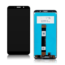Ekranas Huawei Y5p 2020 / Honor 9S su lietimui jautriu stikliuku Black ORG