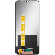Ekranas Oppo A16 / A16s / A54s (2021) su lietimui jautriu stikliuku Black ORG