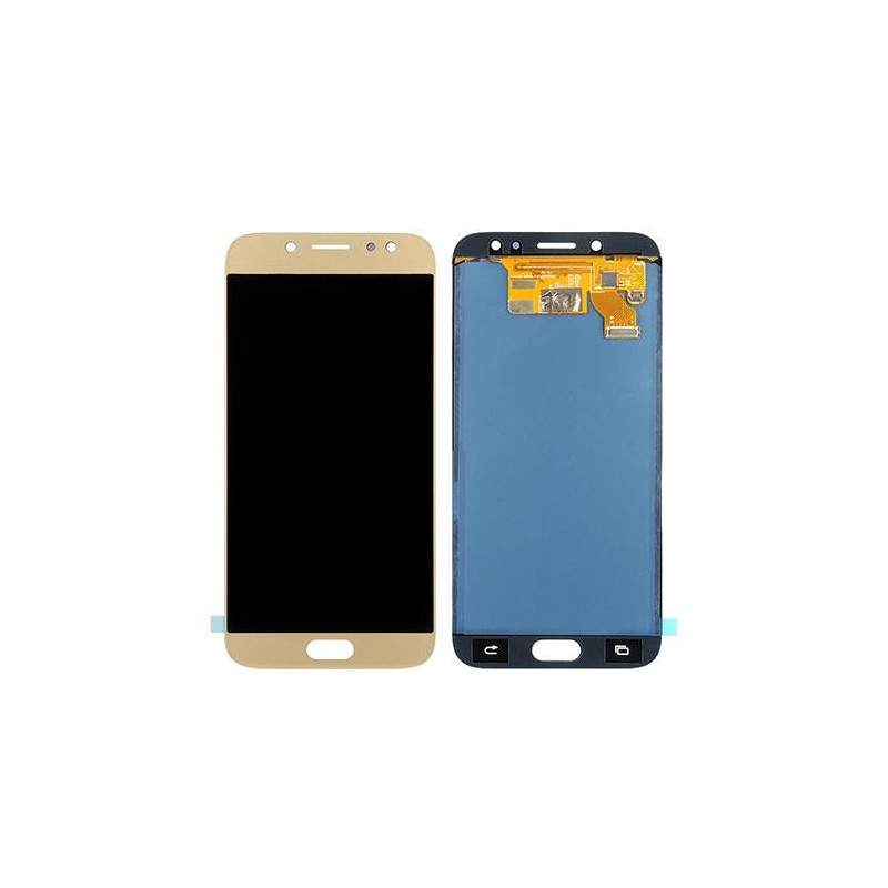 Ekranas Samsung J730F J7 (2017) su lietimui jautriu stikliuku Gold originalus (service pack)