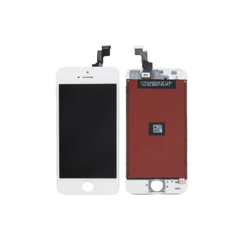 Ekranas skirtas iPhone SE / 5S su lietimui jautriu stikliuku White ESR HQ