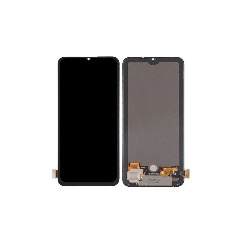 Ekranas Xiaomi Mi 10 Lite 5G su lietimui jautriu stikliuku Black ORG
