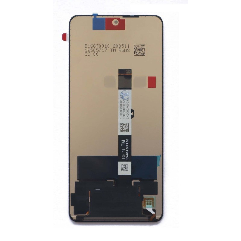 Ekranas Xiaomi Poco X3 / X3 NFC / X3 Pro / Mi 10T Lite 5G su lietimui jautriu stikliuku Black ORG