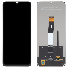 Ekranas Xiaomi Redmi 12C su lietimui jautriu stikliuku Black ORG