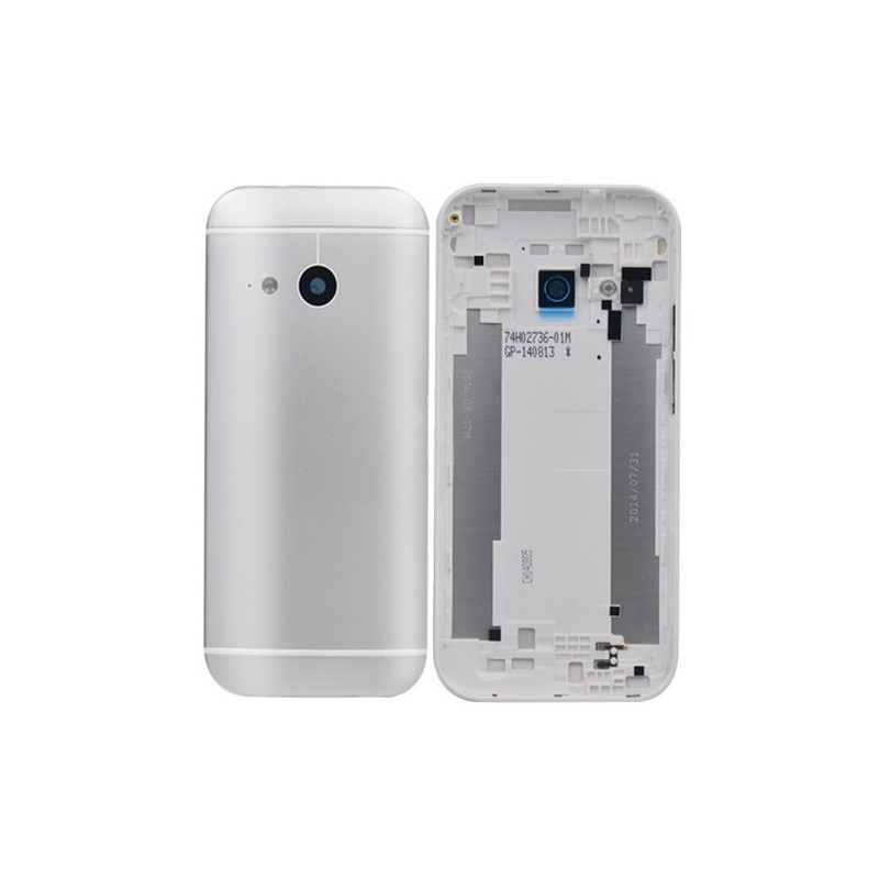 Back cover for HTC One Mini 2 (M8 mini) Silver original (used Grade A)