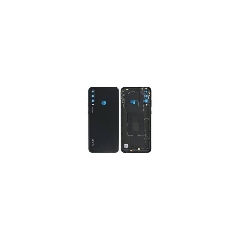Back cover for Huawei Y6p 2020 Midnight Black original (used Grade C)