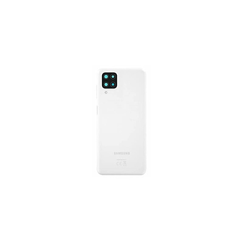 Galinis dangtelis Samsung A125 A12 2020 / A127 A12 Nacho (A12S) 2021 White originalus (used Grade B)